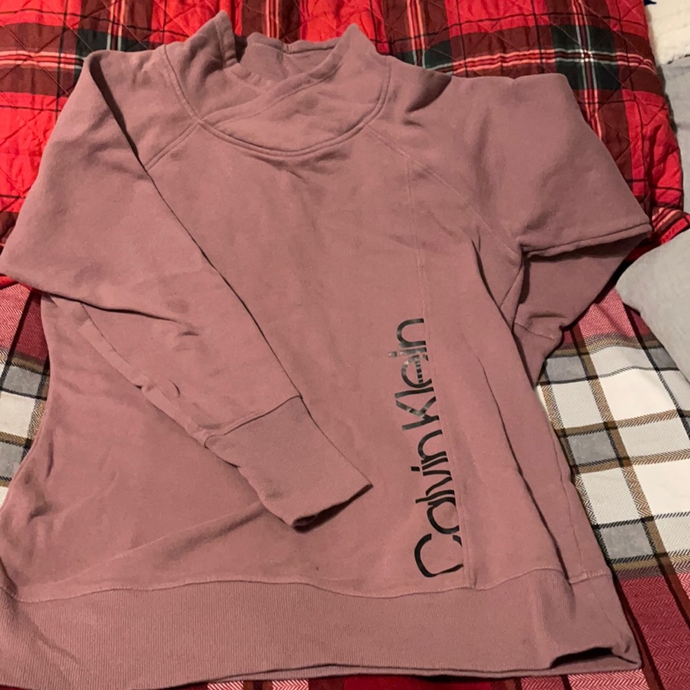Pull over Sweatshirt, Salmon Color